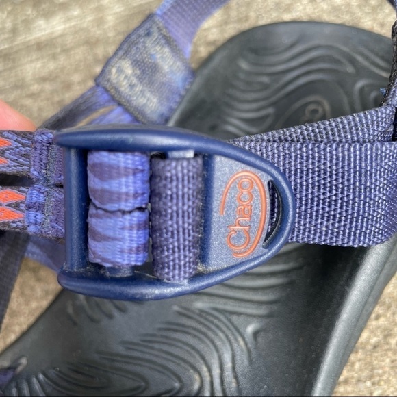 Chaco Women's Zvolv X2 Athletic Sandal Volcanic Blue Orange Black 7 - Picture 15 of 16